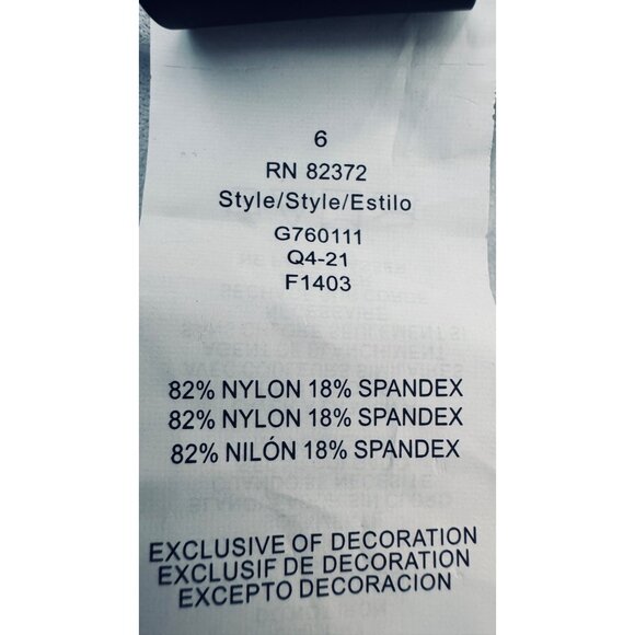 2/$30 NWT Island Escape Size 6 Floral Print Swimsuit Tankini Top Underwire - Picture 7 of 16